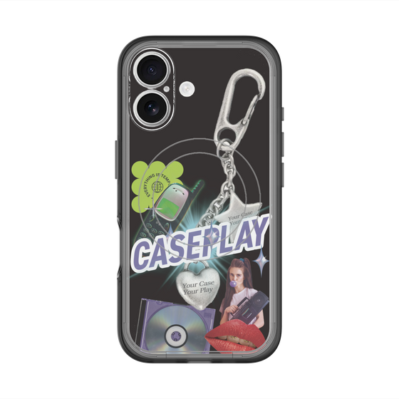 スリムプロテクションプレミアムケース with MagSafe［ YOUR CASE YOUR PLAY - オリジナル - 音楽好き ］
