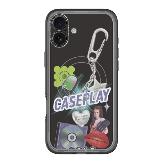 スリムプロテクションプレミアムケース with MagSafe［ YOUR CASE YOUR PLAY - オリジナル - 音楽好き ］