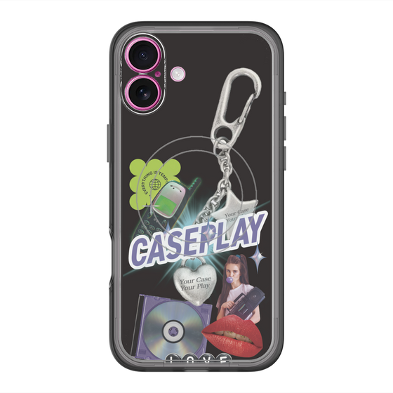 スリムプロテクションプレミアムケース with MagSafe［ YOUR CASE YOUR PLAY - オリジナル - 音楽好き ］