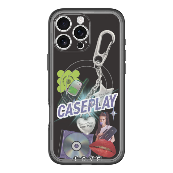 スリムプロテクションプレミアムケース with MagSafe［ YOUR CASE YOUR PLAY - オリジナル - 音楽好き ］