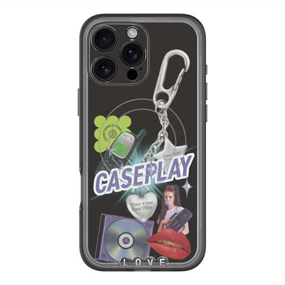 スリムプロテクションプレミアムケース with MagSafe［ YOUR CASE YOUR PLAY - オリジナル - 音楽好き ］