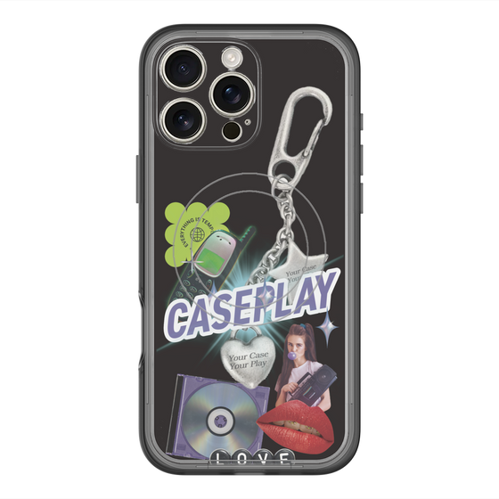 スリムプロテクションプレミアムケース with MagSafe［ YOUR CASE YOUR PLAY - オリジナル - 音楽好き ］