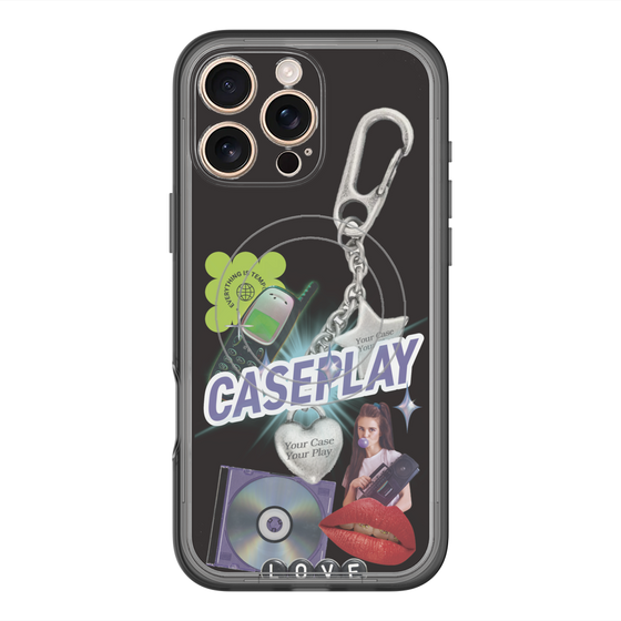 スリムプロテクションプレミアムケース with MagSafe［ YOUR CASE YOUR PLAY - オリジナル - 音楽好き ］