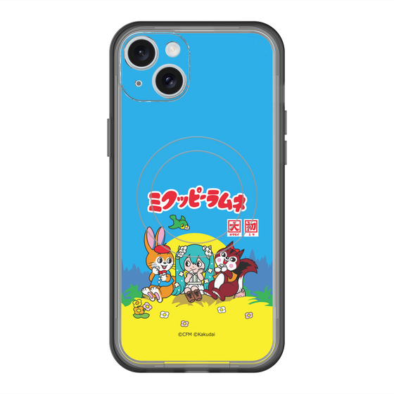 スリムプロテクションプレミアムケース with MagSafe［ 初音ミク×クッピーラムネ - パッケージ ］