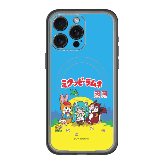 スリムプロテクションプレミアムケース with MagSafe［ 初音ミク×クッピーラムネ - パッケージ ］