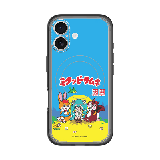 スリムプロテクションプレミアムケース with MagSafe［ 初音ミク×クッピーラムネ - パッケージ ］