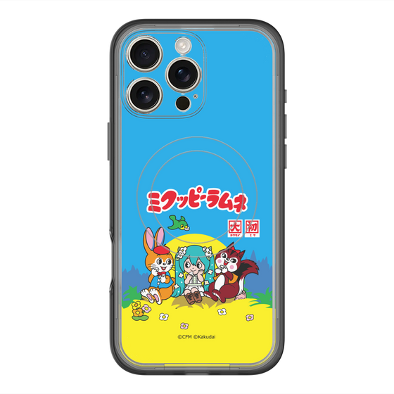 スリムプロテクションプレミアムケース with MagSafe［ 初音ミク×クッピーラムネ - パッケージ ］
