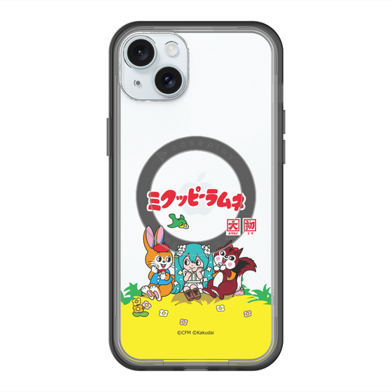 スリムプロテクションプレミアムケース with MagSafe［ 初音ミク×クッピーラムネ - パッケージ - クリア ］
