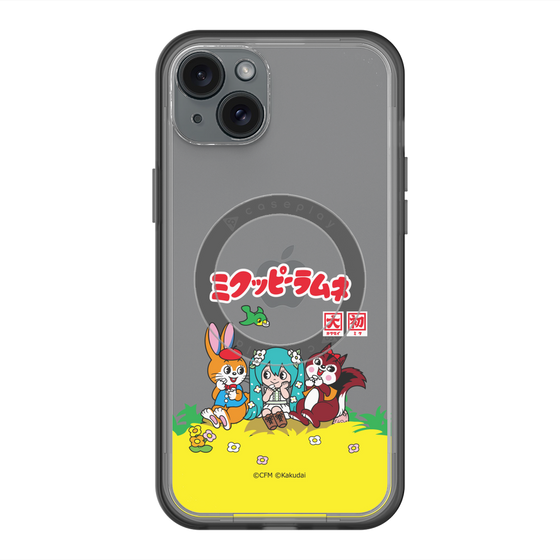 スリムプロテクションプレミアムケース with MagSafe［ 初音ミク×クッピーラムネ - パッケージ - クリア ］