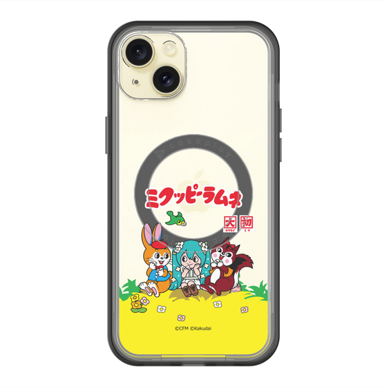 スリムプロテクションプレミアムケース with MagSafe［ 初音ミク×クッピーラムネ - パッケージ - クリア ］