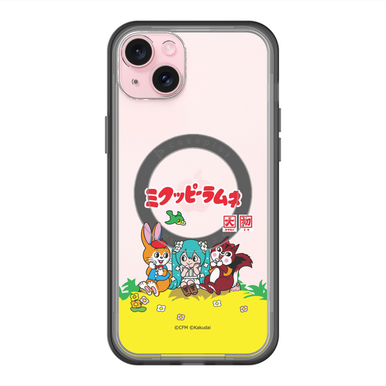 スリムプロテクションプレミアムケース with MagSafe［ 初音ミク×クッピーラムネ - パッケージ - クリア ］