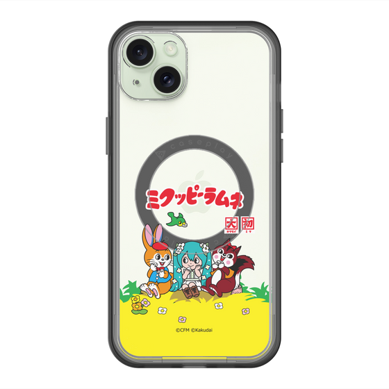 スリムプロテクションプレミアムケース with MagSafe［ 初音ミク×クッピーラムネ - パッケージ - クリア ］