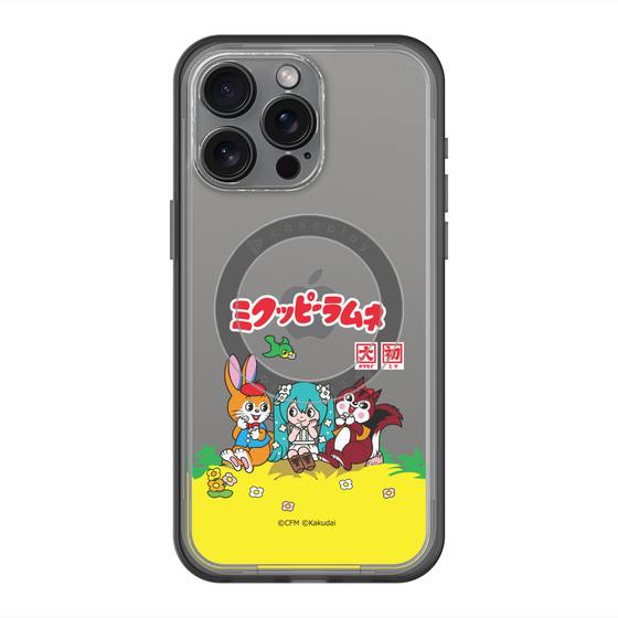 スリムプロテクションプレミアムケース with MagSafe［ 初音ミク×クッピーラムネ - パッケージ - クリア ］