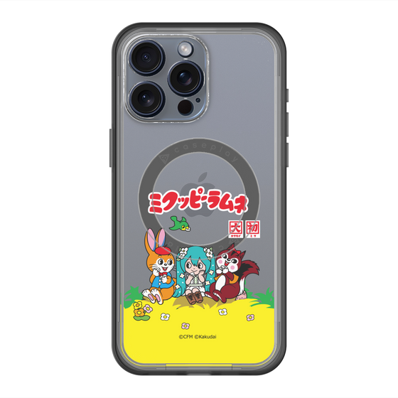 スリムプロテクションプレミアムケース with MagSafe［ 初音ミク×クッピーラムネ - パッケージ - クリア ］