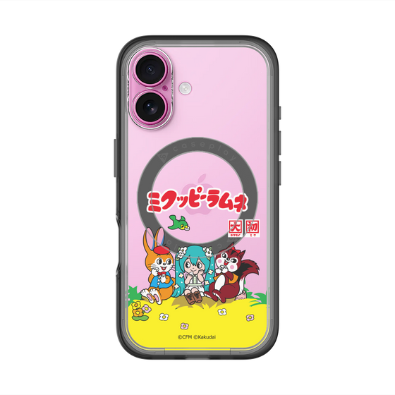 スリムプロテクションプレミアムケース with MagSafe［ 初音ミク×クッピーラムネ - パッケージ - クリア ］