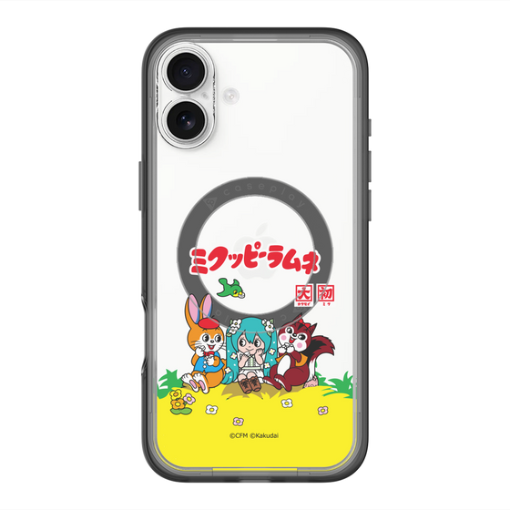 スリムプロテクションプレミアムケース with MagSafe［ 初音ミク×クッピーラムネ - パッケージ - クリア ］