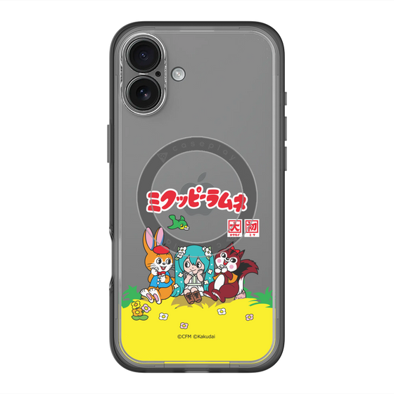 スリムプロテクションプレミアムケース with MagSafe［ 初音ミク×クッピーラムネ - パッケージ - クリア ］