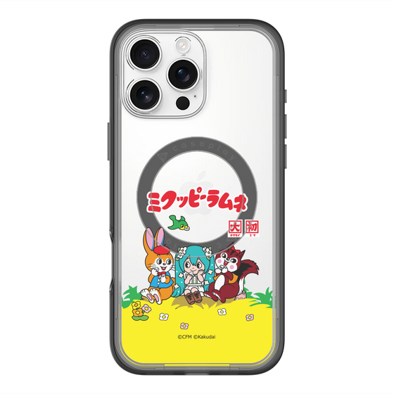 スリムプロテクションプレミアムケース with MagSafe［ 初音ミク×クッピーラムネ - パッケージ - クリア ］