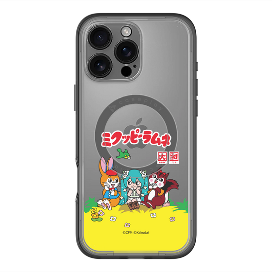 スリムプロテクションプレミアムケース with MagSafe［ 初音ミク×クッピーラムネ - パッケージ - クリア ］