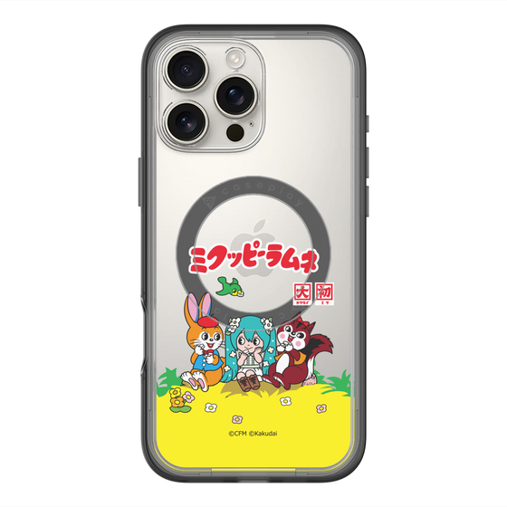 スリムプロテクションプレミアムケース with MagSafe［ 初音ミク×クッピーラムネ - パッケージ - クリア ］