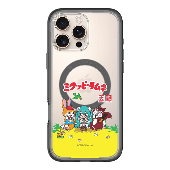 スリムプロテクションプレミアムケース with MagSafe［ 初音ミク×クッピーラムネ - パッケージ - クリア ］