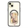 スリムプロテクションプレミアムケース with MagSafe［ 初音ミク×クッピーラムネ - 鏡音リン×ラム - 等身イラスト1 ］