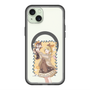 スリムプロテクションプレミアムケース with MagSafe［ 初音ミク×クッピーラムネ - 鏡音リン×ラム - 等身イラスト1 ］