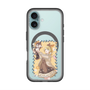 スリムプロテクションプレミアムケース with MagSafe［ 初音ミク×クッピーラムネ - 鏡音リン×ラム - 等身イラスト1 ］