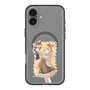 スリムプロテクションプレミアムケース with MagSafe［ 初音ミク×クッピーラムネ - 鏡音リン×ラム - 等身イラスト1 ］