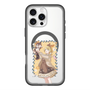スリムプロテクションプレミアムケース with MagSafe［ 初音ミク×クッピーラムネ - 鏡音リン×ラム - 等身イラスト1 ］