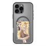 スリムプロテクションプレミアムケース with MagSafe［ 初音ミク×クッピーラムネ - 鏡音リン×ラム - 等身イラスト1 ］
