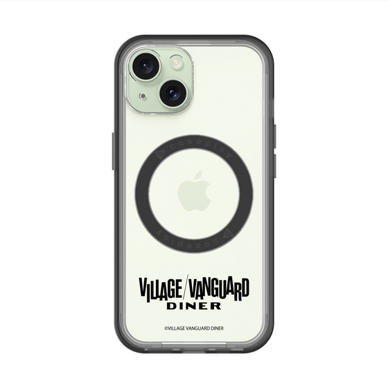 スリムプロテクションプレミアムケース with MagSafe［ ヴィレッジヴァンガードダイナー - ロゴ ］