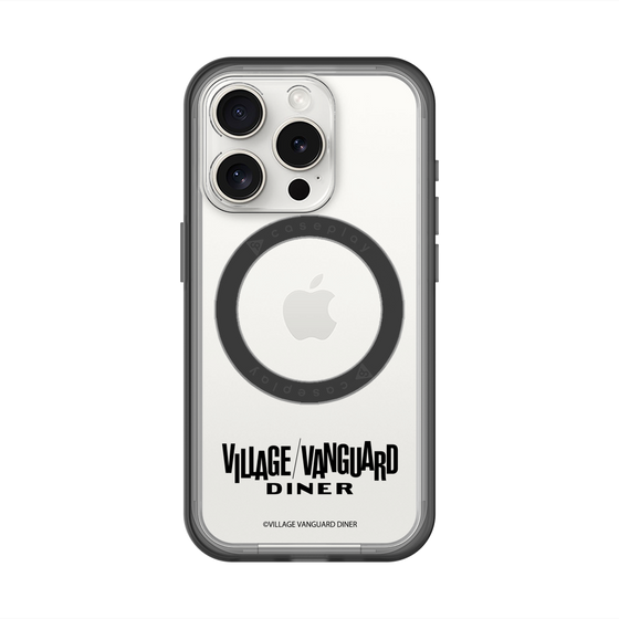 スリムプロテクションプレミアムケース with MagSafe［ ヴィレッジヴァンガードダイナー - ロゴ ］