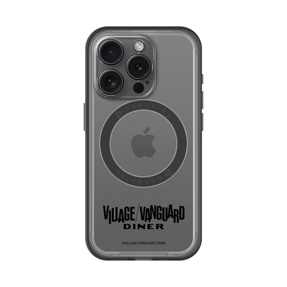 スリムプロテクションプレミアムケース with MagSafe［ ヴィレッジヴァンガードダイナー - ロゴ ］
