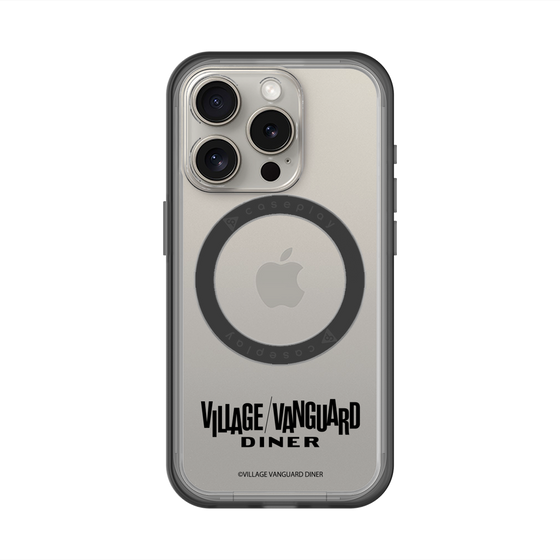 スリムプロテクションプレミアムケース with MagSafe［ ヴィレッジヴァンガードダイナー - ロゴ ］