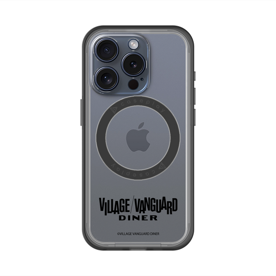 スリムプロテクションプレミアムケース with MagSafe［ ヴィレッジヴァンガードダイナー - ロゴ ］