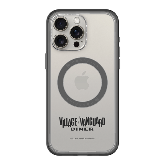 スリムプロテクションプレミアムケース with MagSafe［ ヴィレッジヴァンガードダイナー - ロゴ ］
