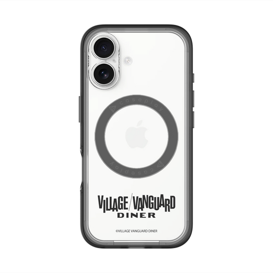 スリムプロテクションプレミアムケース with MagSafe［ ヴィレッジヴァンガードダイナー - ロゴ ］