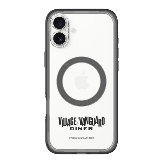スリムプロテクションプレミアムケース with MagSafe［ ヴィレッジヴァンガードダイナー - ロゴ ］