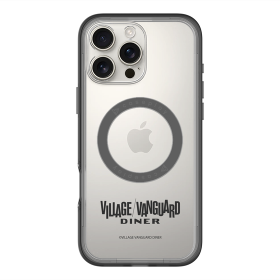 スリムプロテクションプレミアムケース with MagSafe［ ヴィレッジヴァンガードダイナー - ロゴ ］
