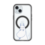 スリムプロテクションプレミアムケース with MagSafe［ MOOMIN - Familiar face ］