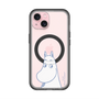 スリムプロテクションプレミアムケース with MagSafe［ MOOMIN - Familiar face ］