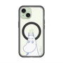 スリムプロテクションプレミアムケース with MagSafe［ MOOMIN - Familiar face ］