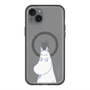 スリムプロテクションプレミアムケース with MagSafe［ MOOMIN - Familiar face ］