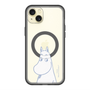 スリムプロテクションプレミアムケース with MagSafe［ MOOMIN - Familiar face ］