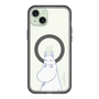 スリムプロテクションプレミアムケース with MagSafe［ MOOMIN - Familiar face ］