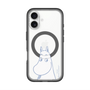 スリムプロテクションプレミアムケース with MagSafe［ MOOMIN - Familiar face ］