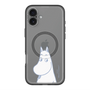 スリムプロテクションプレミアムケース with MagSafe［ MOOMIN - Familiar face ］