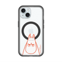 スリムプロテクションプレミアムケース with MagSafe［ MOOMIN - Angry face ］