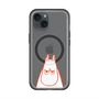 スリムプロテクションプレミアムケース with MagSafe［ MOOMIN - Angry face ］